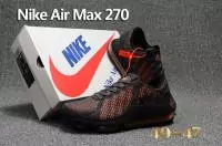 basket nike air max 270 us size black orange